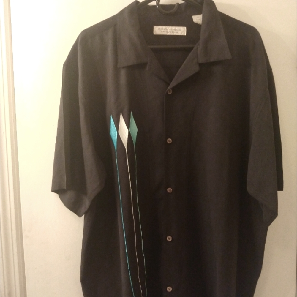 Vintage Island Republic bowling shirt XXL